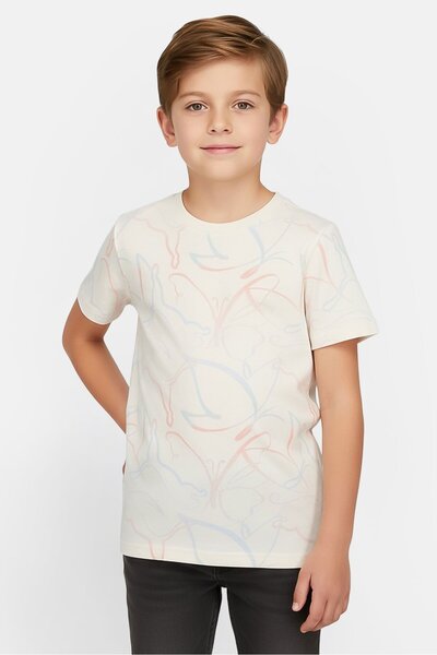 Puma Kids Boy Sportswear Fit Short Sleeve Outdoor T-Shirt, Multicolor