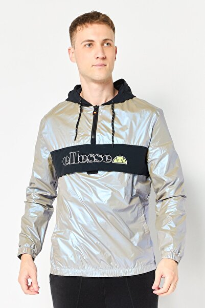 Ellesse Men Sportswear Fit Long Sleeve Outdoor Jacket, Grey