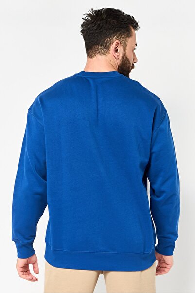 Puma Men Sportswear Fit Long Sleeve Outdoor Sweatshirt, Blue