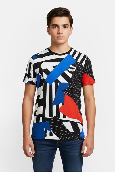 Puma x BMW Motorsport Kids Boy Sportswear Fit Short Sleeve Outdoor T-shirt, M...