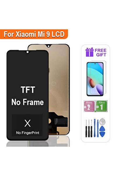 Choice4 شاشة TFT بدون إطار 6.39 بوصة Super AMOLED لهاتف Mi 9 LCD مجموعة محول ...