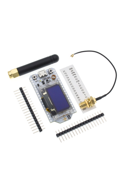 Choice SX1276 SX1278 ESP32 LoRa 868MHz / 915MHz / 433MHz 0.96 بوصة شاشة OLED زرقاء مجموعة بلوتوث واي فاي 32 D...