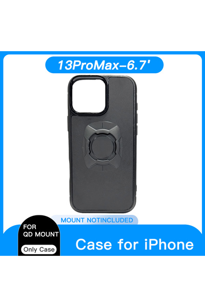 Choice جراب هاتف iPhone 13ProMax مع قفل Twsit وحامل للدراجات النارية والدراجا...
