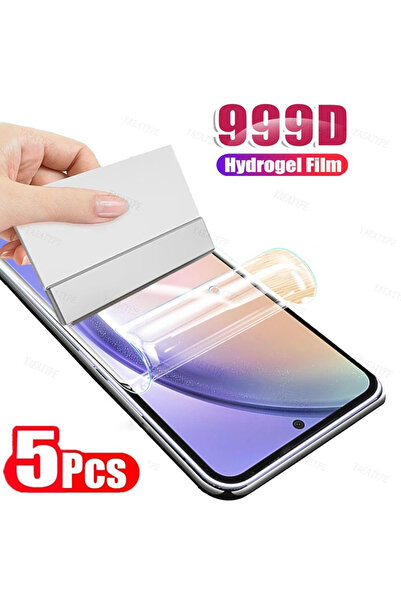 Choice14 5 قطع من غشاء الهيدروجيل لهواتف سامسونج A73 5G، و5 قطع من غشاء الجل ...