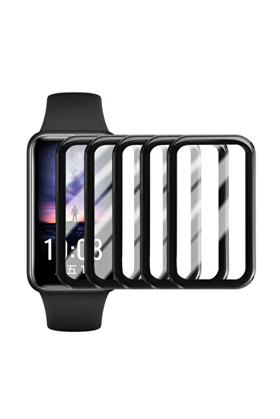 Choice لـ Mi Band9 Active، 5 قطع من غشاء منحني لـ Mi Band8 Active، واقي شاشة ...