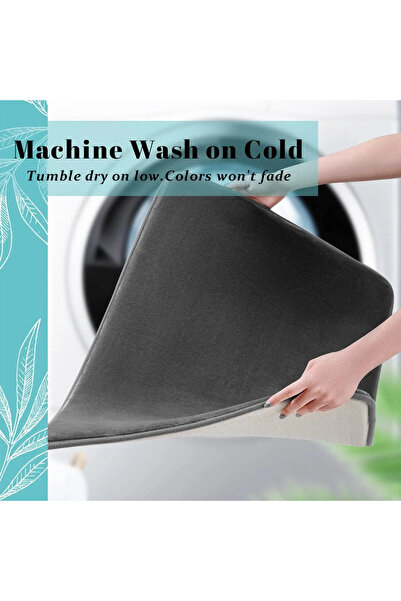 Choice سجادة أرضية ماصة 400 مم × 600 مم، سجادة حمام غير قابلة للانزلاق، سجادة...