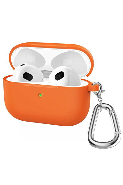 Choice أغطية سماعات أذن من السيليكون الناعم باللون البرتقالي 05 لأجهزة Airpod...