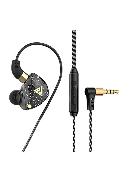 Choice5 VIKEFON Black QKZ SK8 Dynamic Earphones HIFI Bass Earbuds In Ear Moni...