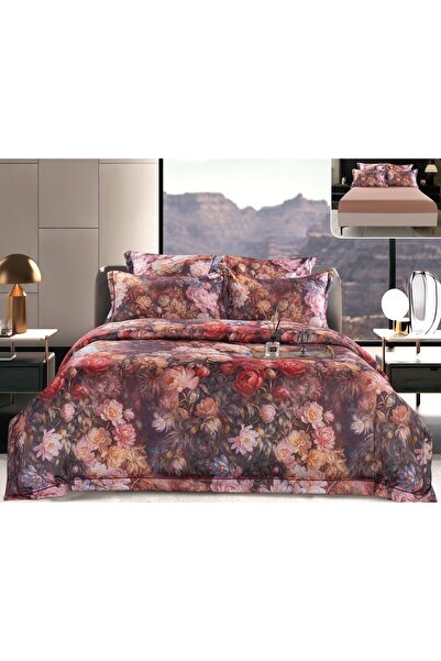 CHIRASO CHIRASO Lingerie Set, Thick Satin, 6 pieces, in box, with Fitted Shee...