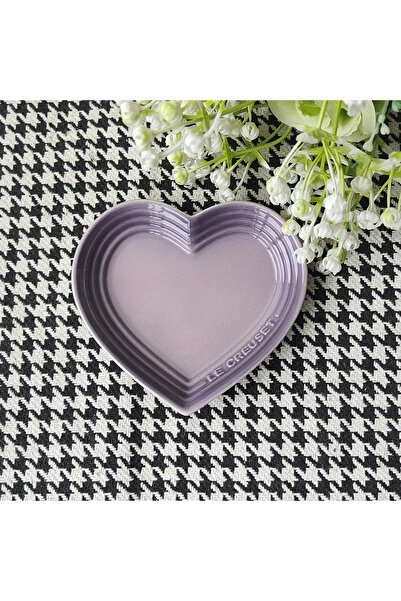 Choice وعاء قطط سيراميكي أرجواني 4.72 بوصة بتصميم على شكل قلب عريض مضاد للقيء...