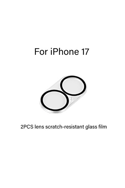 Choice قطعتين - واقي شاشة عدسة الكاميرا ثلاثية الأبعاد لهاتف iPhone 17 Air Pr...