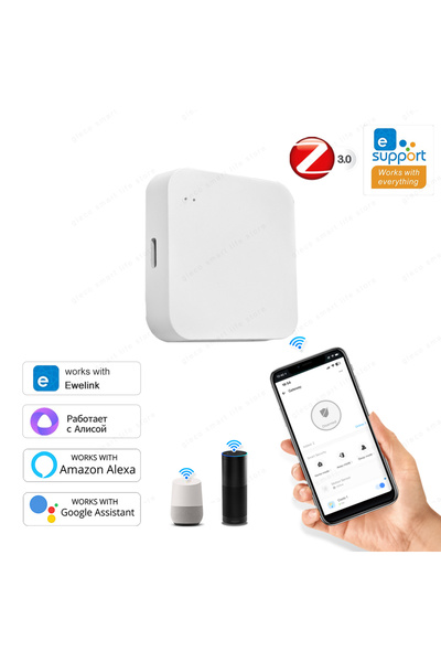 Choice For Ewelink App ZigBee 3.0 Smart Hub, USB Wireless Gateway Bridge For Ewelink App Voice Remote Contr
