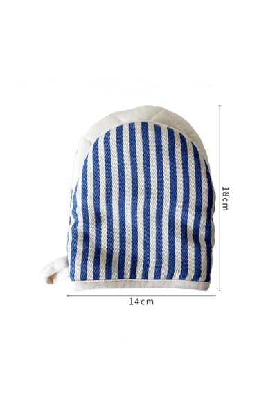 Choice blue Thick Duck Billed Oven Heat-resistant Gloves Suitable For Air Fry...