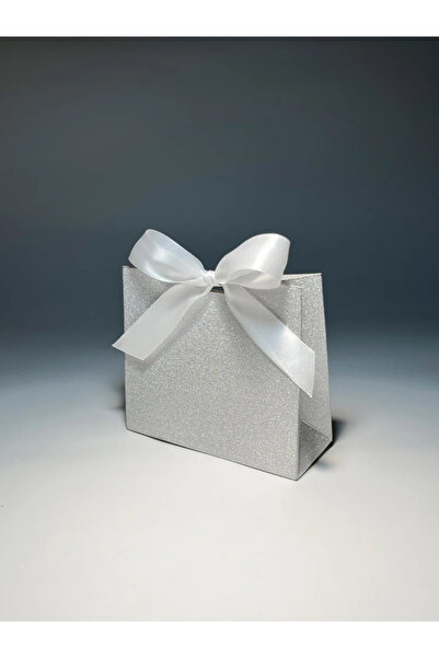 choice2 10 قطع 11.5x4.5x10 سم صندوق فضي أبيض لامع صندوق حلوى ورقي صناديق تغلي...