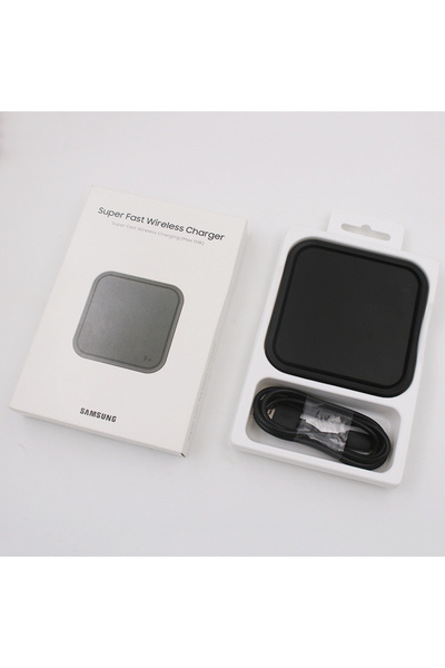 Samsung black EP-P2400 15W Max Qi Wireless Charger Fast Charging Pad Charger For S25 S24 S23 Ult...