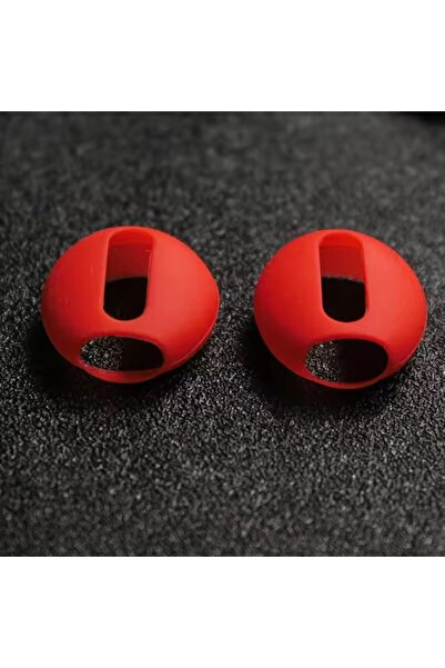 Choice زوج واحد من وسادات الأذن الحمراء لسماعات Airpods Free Buds3 Pro اللاسل...