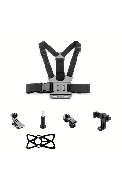 Choice 6 in 1 The chest strap phone stand is anti-shake and fixed on the ches...