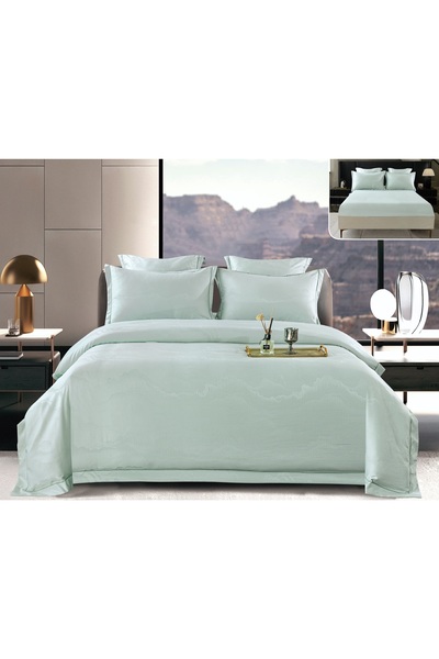 CHIRASO CHIRASO Lingerie Set, Thick Satin, 6 pieces, in box, UNI, with Fitted Sheet with ELASTIC 180x200+30cm