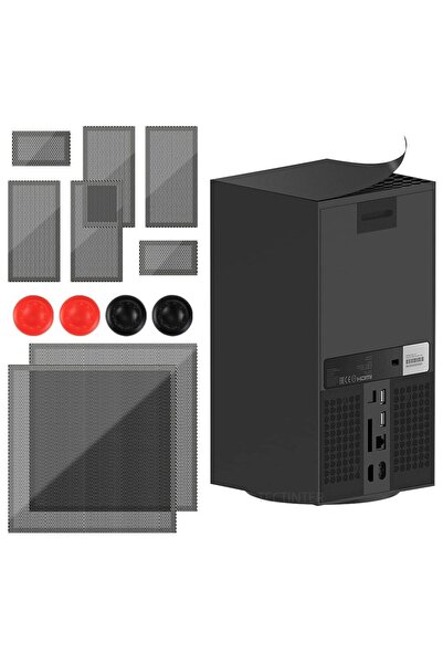 Choice مجموعتان من شبكة فلتر مضادة للغبار لوحدة تحكم Xbox Series X وغطاء شبكي...