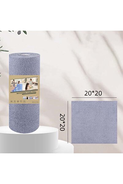Choice 1roll grey Tear-off Cleaning Cloth Roll - Durable Reusable Dish Towel ...