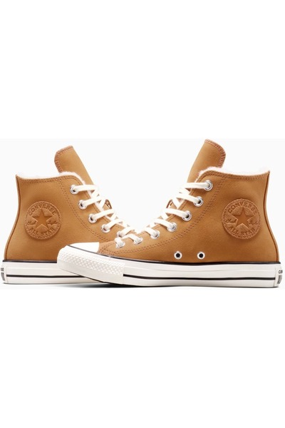 Converse Sneakers Chuck Taylor All Star Cozy Suede, Brown, Unisex