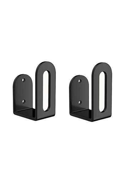 Choice 2 PCS black 2-piece set of strong adhesive wall-mounted kitchen storag...