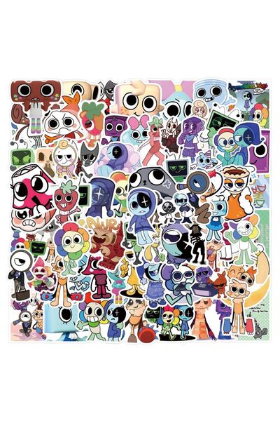 Choice مجموعة ملصقات جرافيتي من دانديز وورلد، 110 قطعة، مصنوعة من الفينيل الم...