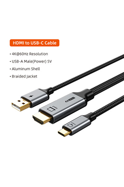 Choice 2M HDMI to USB C Cable CABLETIME HDMI to USB C Cable Stable Signal 4K6...