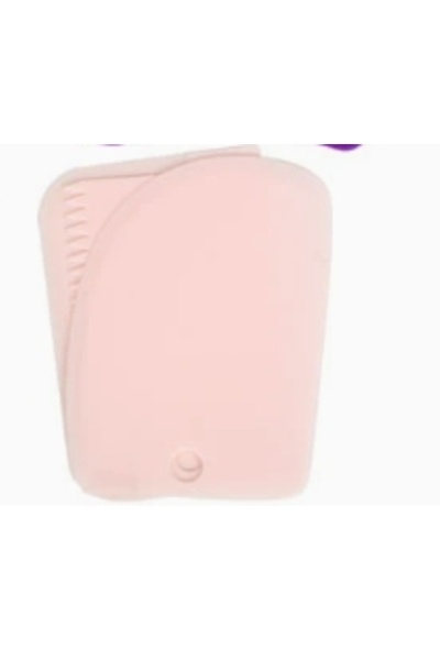 Choice مجموعة مكشطة الكيك الناعمة باللون الوردي الفاتح، مكونة من 3 قطع، أداة ...