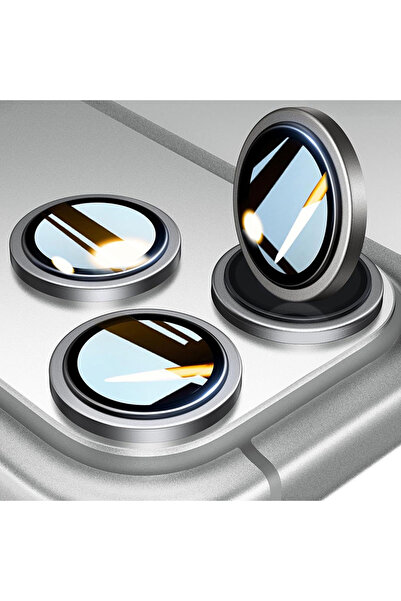 Choice زجاج مقوى لهاتف iPhone 17 Pro رمادي غامق من سبائك الألومنيوم زجاج مقوى...