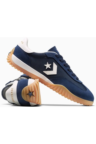 Converse Sneakers Run Star Trainer Suede, Blue, Unisex