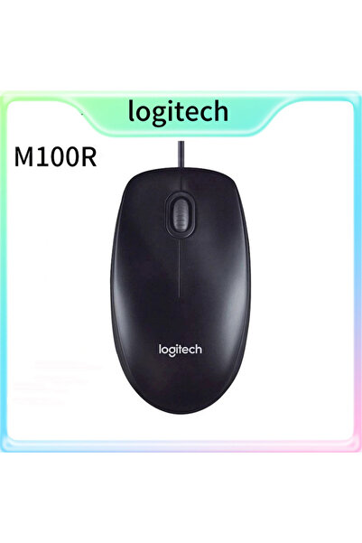 logitech M100T-1-BLACK G402/M100R Wired Mouse E-sports Professional Gaming Computer Desktop Notebook