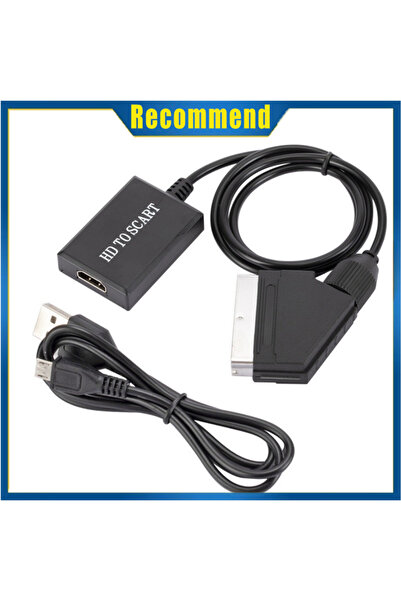 Choice HD TO SCART LccKaa 1080P HDMI-compatible To SCART Video Audio Upscale ...