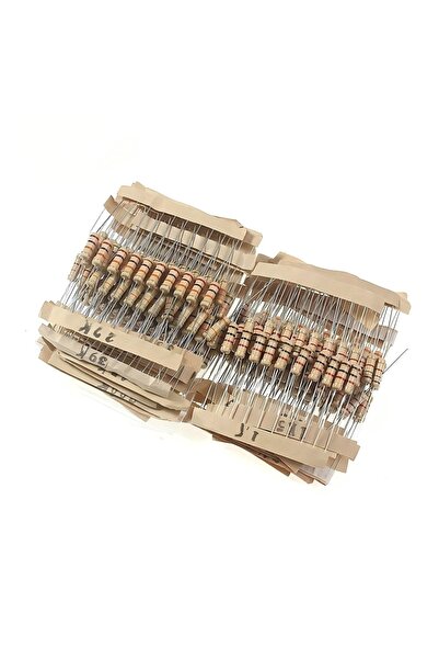 Choice مجموعة مقاومات من 1 كيلو أوم إلى 820 كيلو أوم، 300 قطعة، مقاومة 1 واط،...