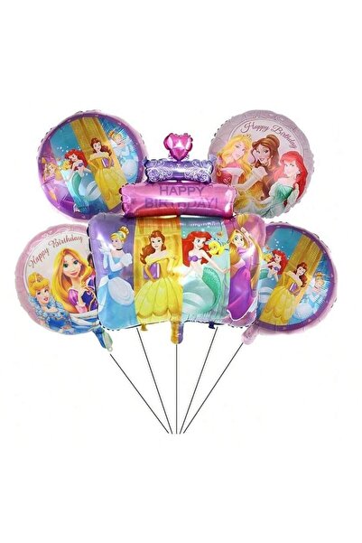 Choice 18 بوصة 5 قطع ديزني 5 قطع أميرة ديكورات حفلات عيد ميلاد بالونات من رقا...