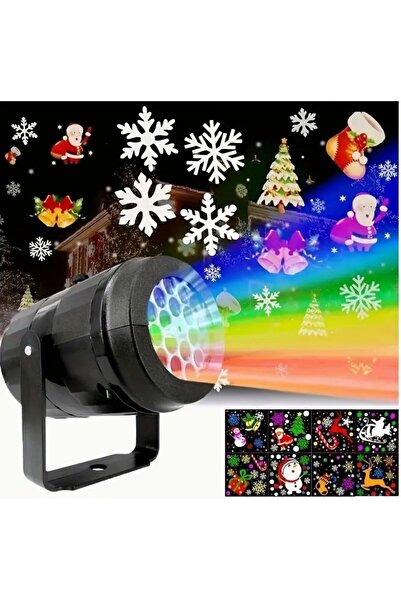 OEM Christmas LED Laser Projector – 16 Patterns, Adjustable Angle