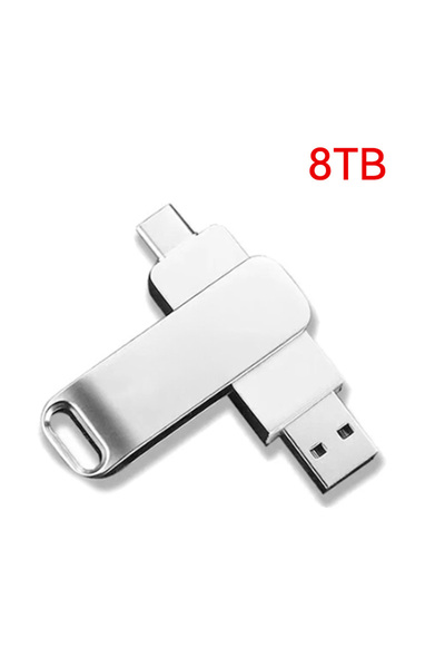 Mijia silver 8T XIAOMI 16TB Flash Drives High Speed USB Transfer Metal Pendrive Memory Card Pendrive