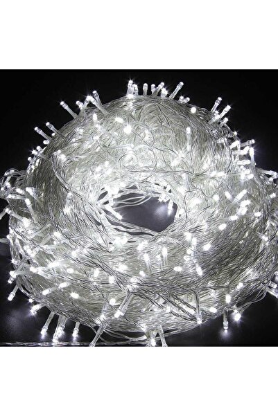 Choice سلسلة أضواء LED بيضاء بطول 10 أمتار و100 مصباح LED بقوة 220 فولت من ال...