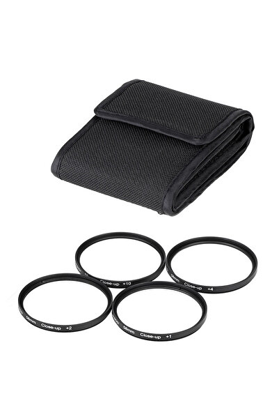 Choice فلتر ماكرو أسود 52 مم +1+2+4+10 تقريب 37 مم 43 مم 46 مم 49 مم 52 مم 55...