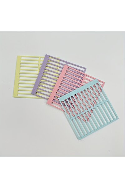 Choice 2pcs Random color Diamond Art Ruler Non-slip Textured Grid Tool Diy Straight Drill Ruler Ruler For D