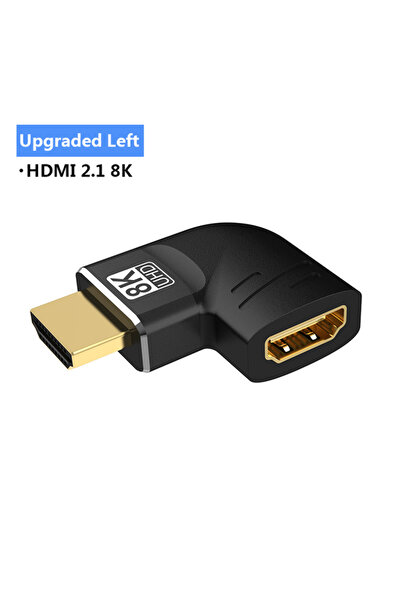 Choice محول موصل CW270 8K HDTV من ذكر إلى أنثى، محول موصل HDMI على شكل حرف L،...