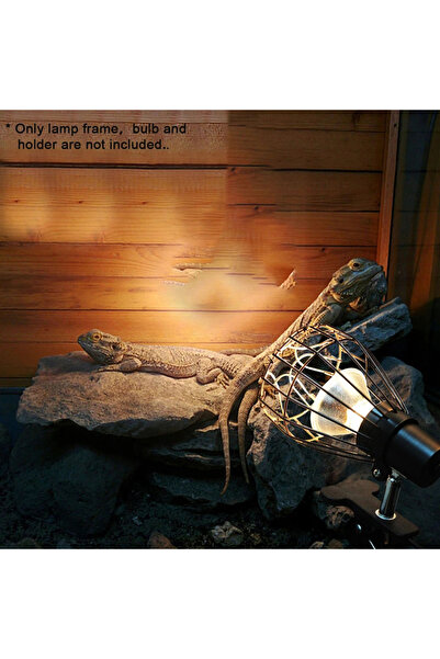 Choice Reptile Heating Anti Scald Lampshade Heating Lamp Heater Guard for Light Bulb Pets Cage Bird Amph...