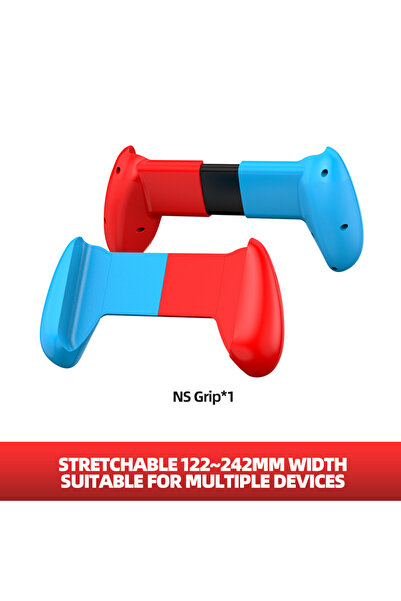 Choice حامل حماية قابل للاستبدال بمقبض يد J01RED لحافظة NS Switch OLED المحمو...