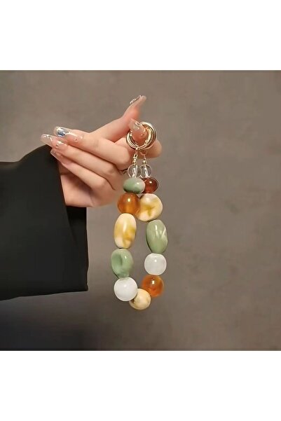 Choice سوار هاتف مزين بالخرز بتصميم كوري جديد من Mix Universal بتصميم عتيق وس...