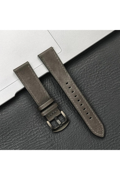 Choice حزام جلدي 20 مم HB 20 مم 22 مم لساعة 7 6 5 4 40/44 مم 6/4 سوار بديل كل...