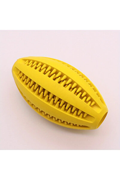 Choice لعبة كرة كلاب صفراء 9 سم، قطعة واحدة، للكلاب الصغيرة، مرنة تفاعلية، لع...