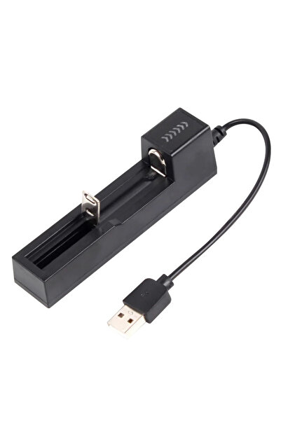 Choice Set A Universal 1 Slot Battery USB Charger Adapter LED Smart Chargering for Rechargeable Batteries L