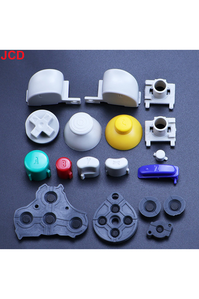 Choice1 مجموعة كاملة من أزرار JCD لجهاز GameCube NGC، زر تشغيل/إيقاف، أزرار A...