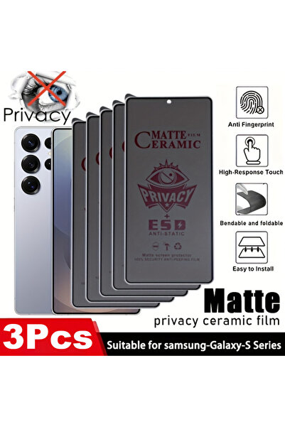 Choice7 Galaxy S25+ Repair-Privacy Film 3 Pieces NNBILI 3Pcs Self Repair Film...