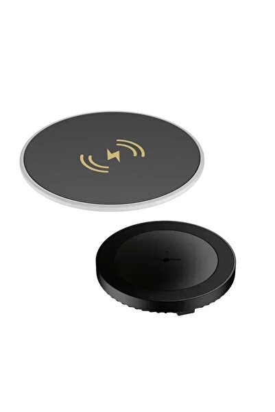 Vikefon لوحة شحن سطح المكتب اللاسلكية 40 مم لشحن الهاتف المكتبي لأجهزة iPhone...